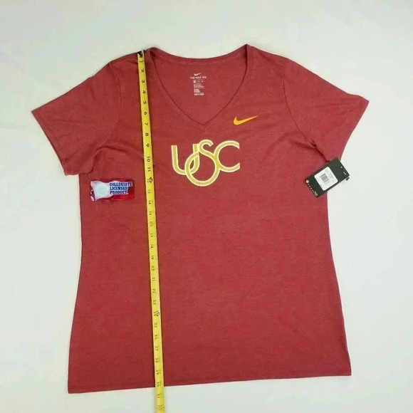 The Nike Tee XXL Athletic Cut V Neck Women's Tee - Picture 4 of 8